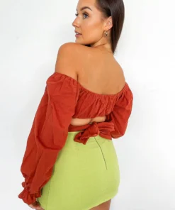 Peppermayo Inner Bloom Top - Rust New Tops 9 Peppermayo Inner Bloom Top - Rust New Tops