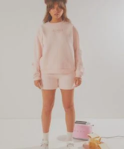 Vacancy Supply Paradise Crew - Pastel Pink New & Most Loved 12 Vacancy Supply Paradise Crew - Pastel Pink New & Most Loved