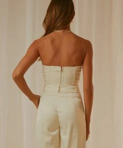 Peppermayo Exclusive Time To Dream Bustier Top - Ivory 11 Peppermayo Exclusive Time To Dream Bustier Top - Ivory