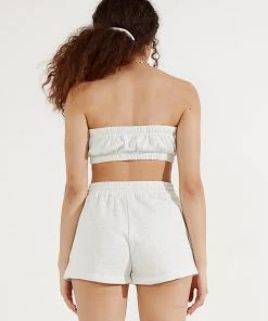 Peppermayo Centre Mark Crop - Grey