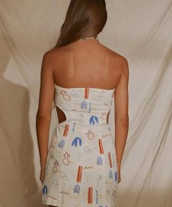 Peppermayo Exclusive Miya Linen Mini Dress - Santorini 13 Peppermayo Exclusive Miya Linen Mini Dress - Santorini