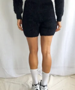 Peppermayo New Bottoms Trends Knit Shorts - Black