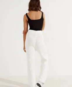 Peppermayo New Bottoms Balancing Knit Pants - White 13 Peppermayo New Bottoms Balancing Knit Pants - White