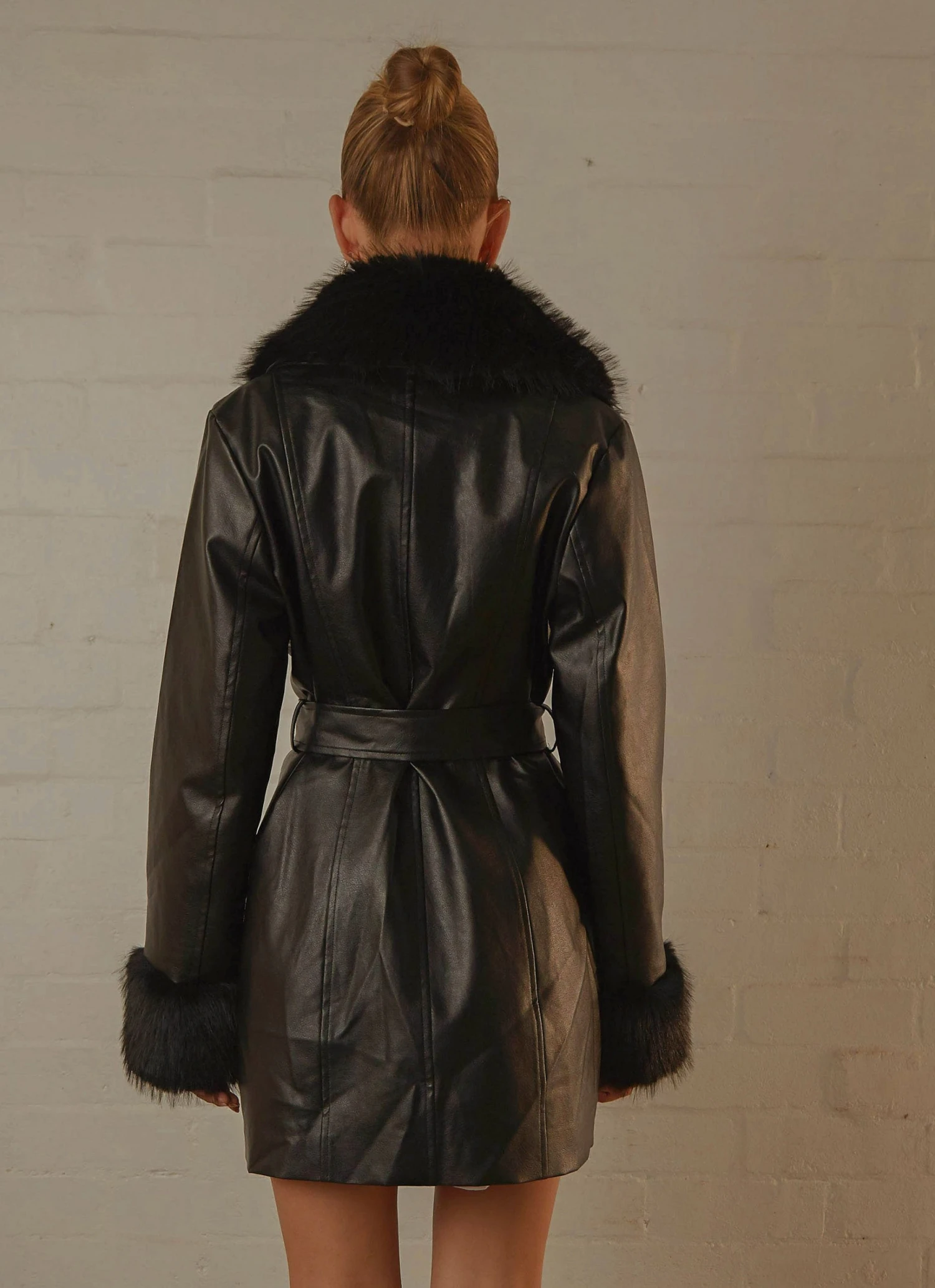 Peppermayo Exclusive New & Most Loved Cassie PU Jacket - Black Peppermayo Exclusive New & Most Loved Cassie PU Jacket - Black