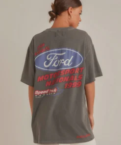 Rolla's Ford Nationals 99 Tee - Washed Black New Tops
