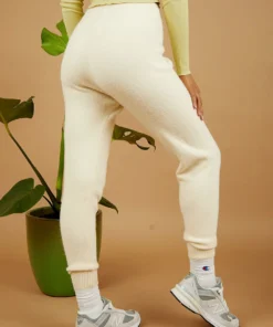 Peppermayo New Bottoms Astrid Knit Pants - Cream