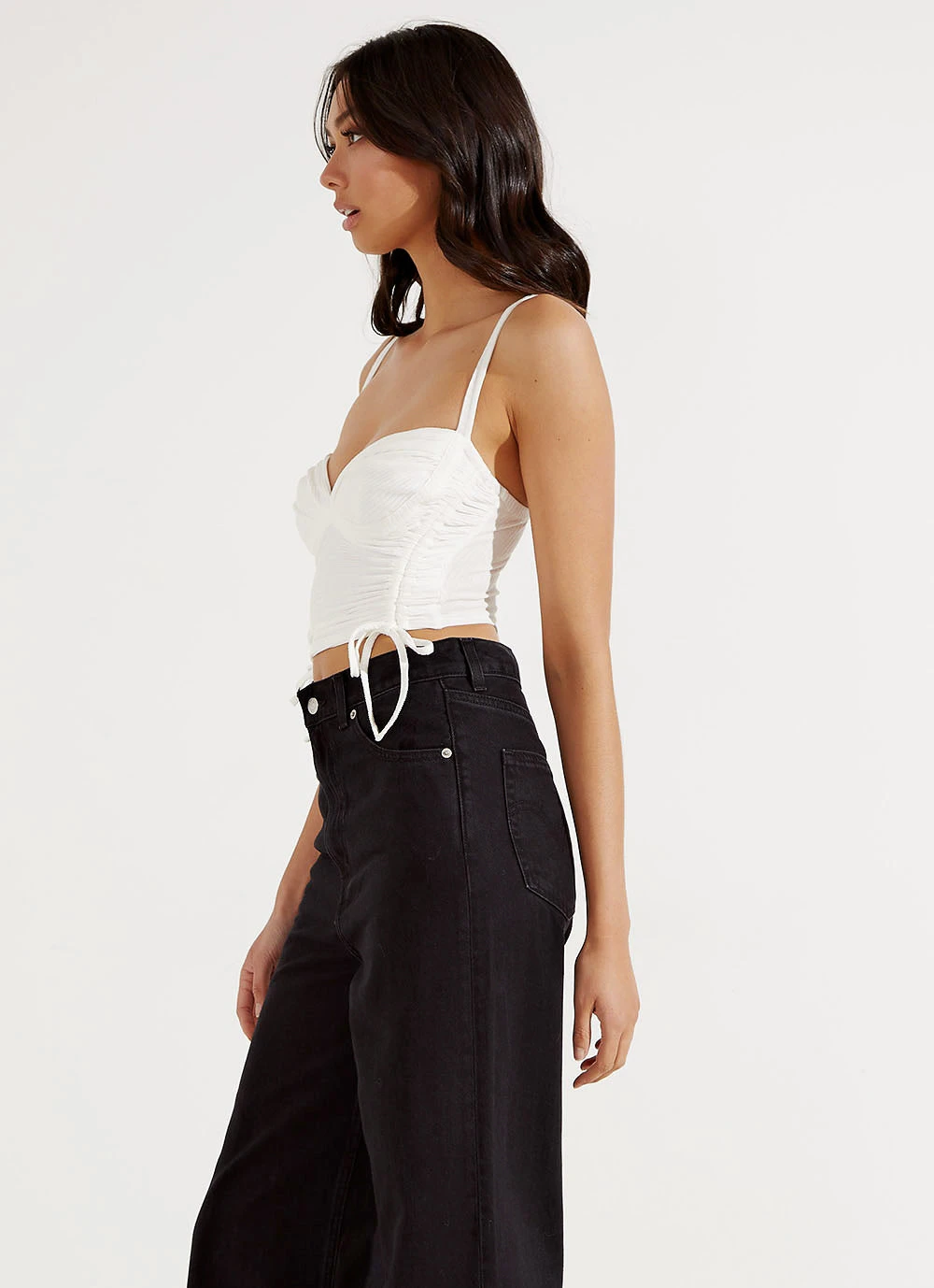 Peppermayo Rest Of Us Crop - White 6 Peppermayo Rest Of Us Crop - White