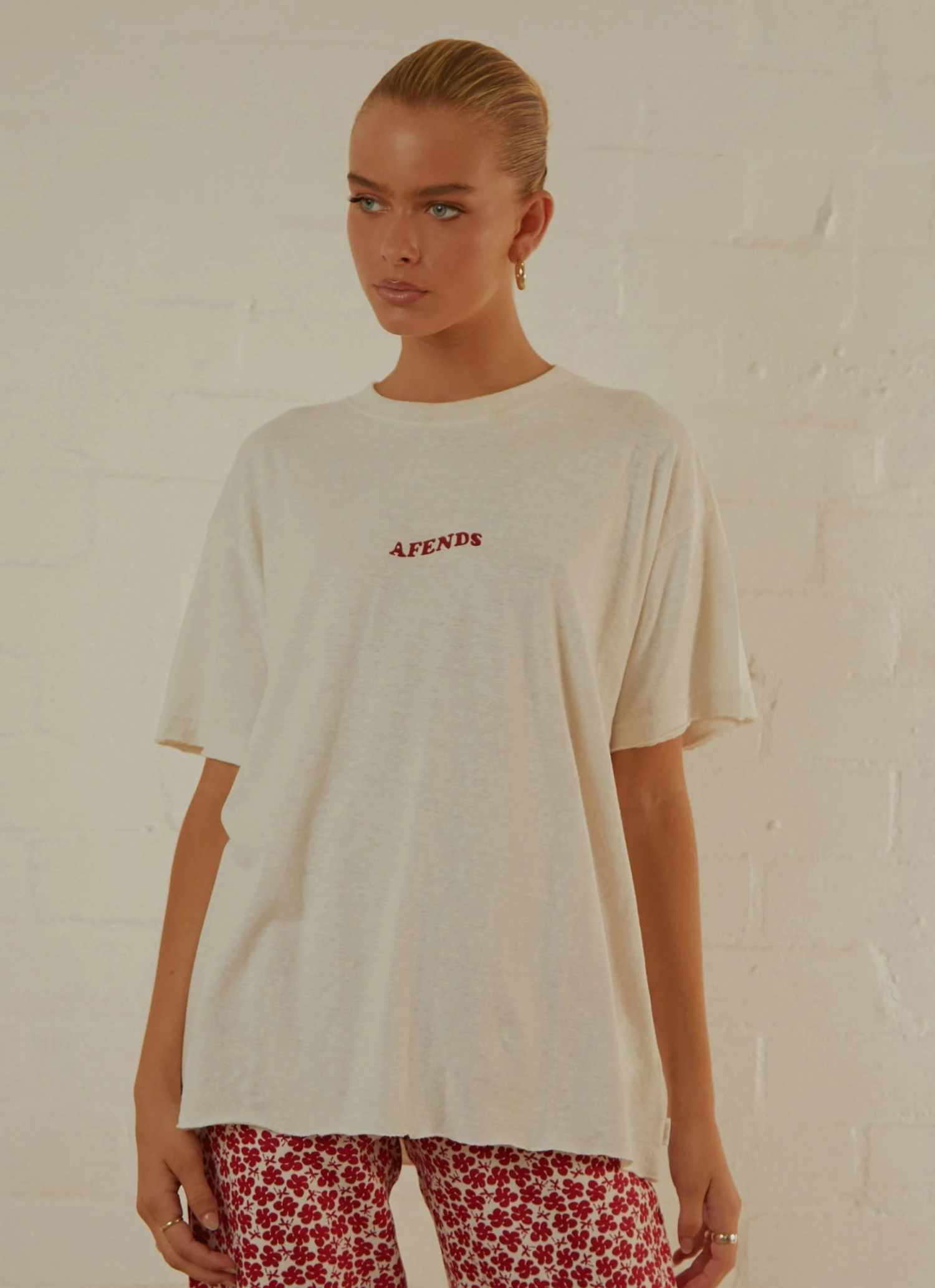 Afends Grow Some Hemp Oversized Tee - Off White New & Most Loved 5 Afends Grow Some Hemp Oversized Tee - Off White New & Most Loved