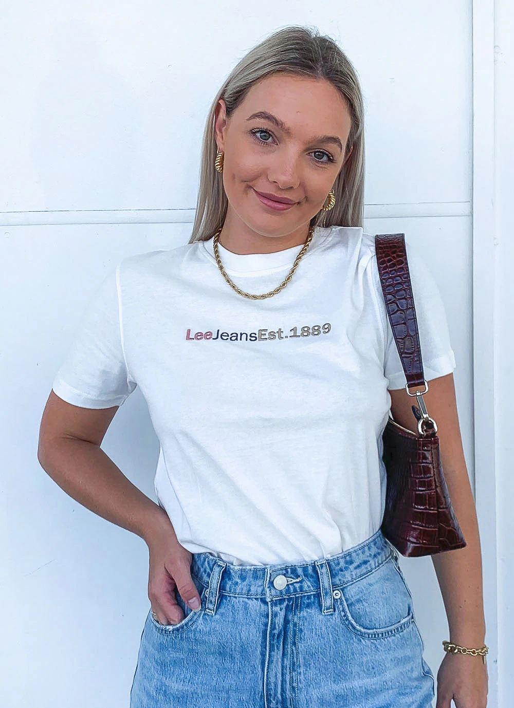 Lee New Tops Classic Tee - Vintage White 6 Lee New Tops Classic Tee - Vintage White