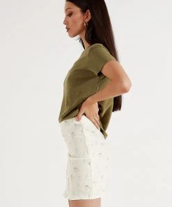 Afends Hemp Basics - Standard Fit Tee - Olive New & Most Loved 10 Afends Hemp Basics - Standard Fit Tee - Olive New & Most Loved