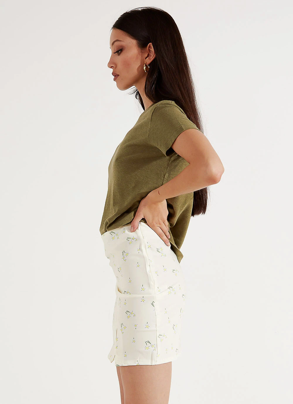 Afends Hemp Basics - Standard Fit Tee - Olive New & Most Loved 6 Afends Hemp Basics - Standard Fit Tee - Olive New & Most Loved