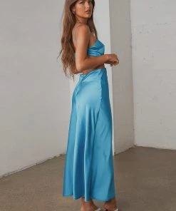 Peppermayo Clumsy Love Midi Dress - Blue New Dresses 10 Peppermayo Clumsy Love Midi Dress - Blue New Dresses