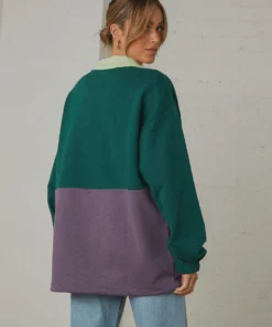 Levi's 1/4 Zip Pop Over Jacket - Logan Berry