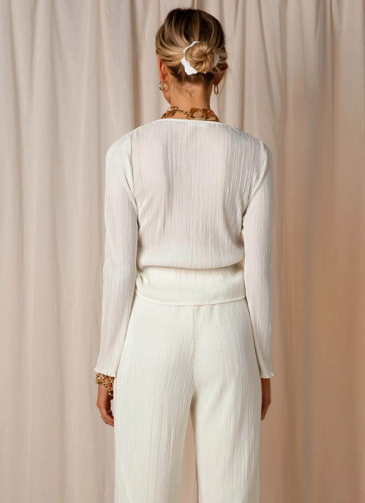 Peppermayo Exclusive Barcelona Nights Tie Top - Ivory New & Most Loved Peppermayo Exclusive Barcelona Nights Tie Top - Ivory New & Most Loved