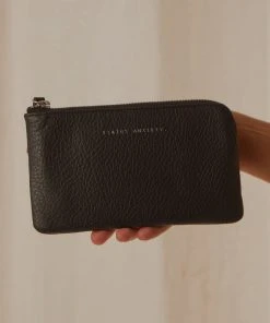 Status Anxiety Smoke And Mirrors Zip Wallet - Black New & Most Loved