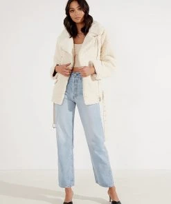 Lioness Fashion New & Most Loved On The Road Jacket - Cream 9 Lioness Fashion New & Most Loved On The Road Jacket - Cream