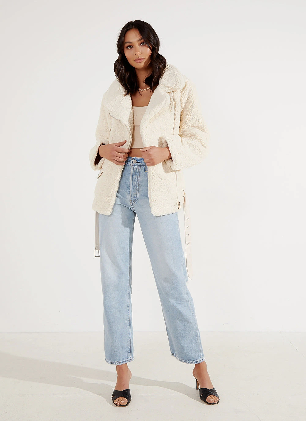 Lioness Fashion New & Most Loved On The Road Jacket - Cream 5 Lioness Fashion New & Most Loved On The Road Jacket - Cream