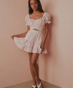 Peppermayo Horizons Mini Skirt - Pink Floral New & Most Loved 9 Peppermayo Horizons Mini Skirt - Pink Floral New & Most Loved