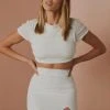 Peppermayo Exclusive The Avenue Linen Mini Skirt - White New & Most Loved 1 Peppermayo Exclusive The Avenue Linen Mini Skirt - White New & Most Loved