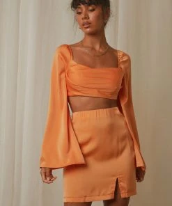 Peppermayo Raise The Bar Crop - Orange