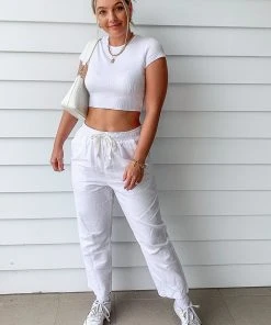 Nude Lucy Nude Classic Pant - White 9 Nude Lucy Nude Classic Pant - White