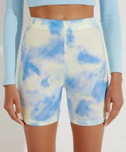 Peppermayo Upside Down Bike Shorts - Pastel Blue New & Most Loved
