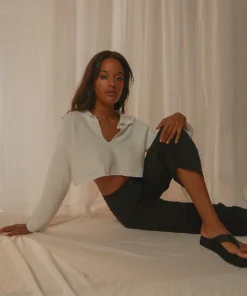 Peppermayo Carter Knit Top - Cream