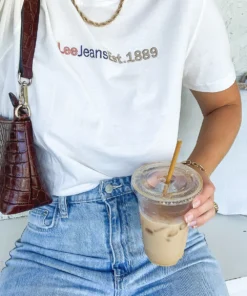 Lee New Tops Classic Tee - Vintage White