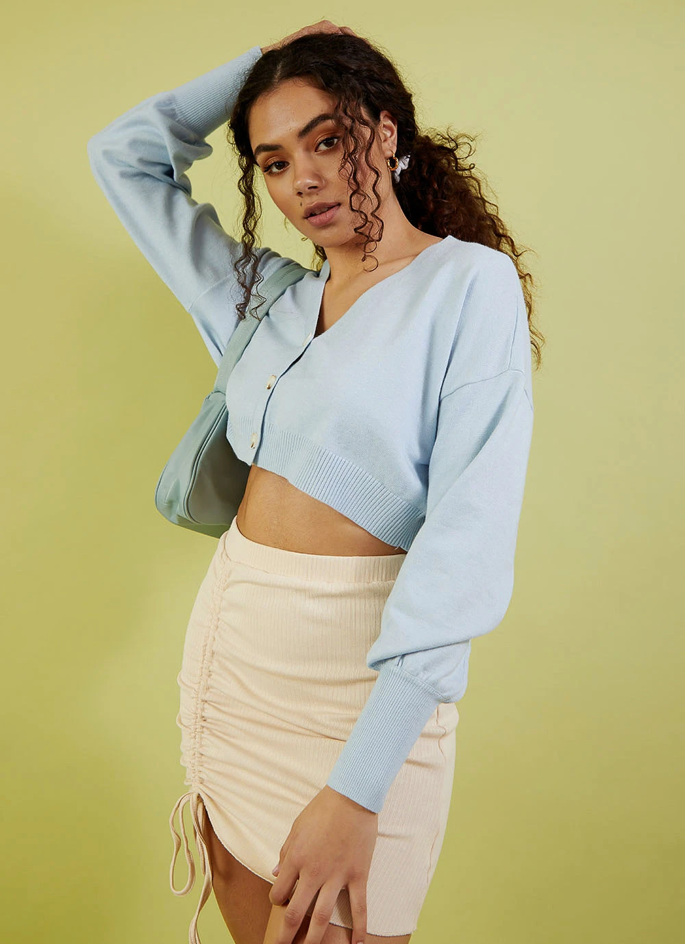 Peppermayo Better For Now Knit Cardigan - Blue 3 Peppermayo Better For Now Knit Cardigan - Blue