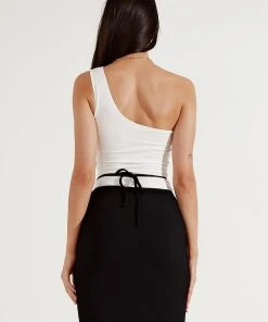 Peppermayo New & Most Loved Katrina Bodysuit - White 6 Peppermayo New & Most Loved Katrina Bodysuit - White