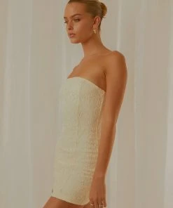 Peppermayo Exclusive Summer Brunch Tube Mini Dress - Ivory 12 Peppermayo Exclusive Summer Brunch Tube Mini Dress - Ivory
