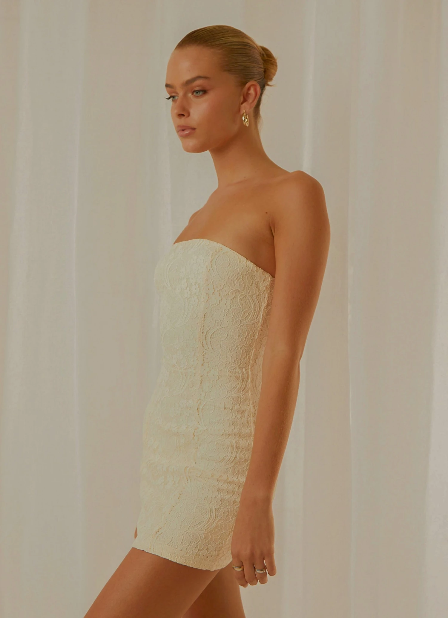 Peppermayo Exclusive Summer Brunch Tube Mini Dress - Ivory 7 Peppermayo Exclusive Summer Brunch Tube Mini Dress - Ivory