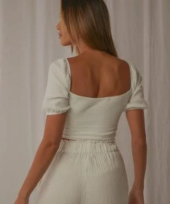 Peppermayo Exclusive Palma Crop - White Muslin 11 Peppermayo Exclusive Palma Crop - White Muslin