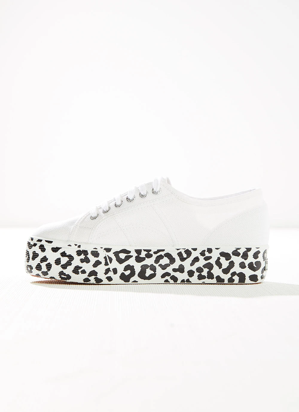 Superga 2790 Cotw Printed Sneaker - White/ Leopard Superga 2790 Cotw Printed Sneaker - White/ Leopard