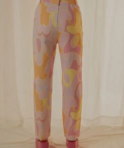 Peppermayo Exclusive Keep Your Heart Pants - Pyschedelic New & Most Loved 11 Peppermayo Exclusive Keep Your Heart Pants - Pyschedelic New & Most Loved