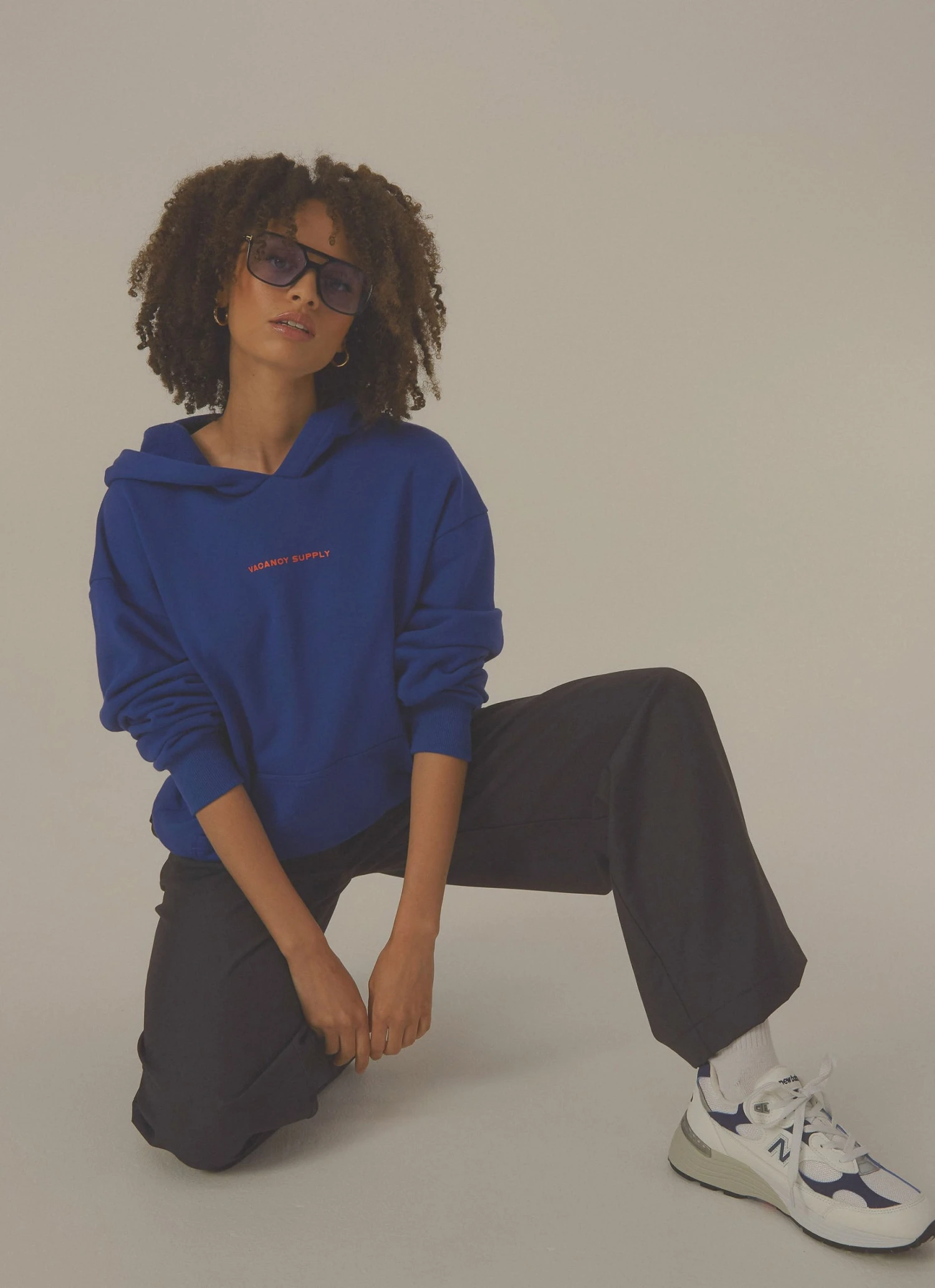 Vacancy Supply Race Club Hoodie - Cobalt Vacancy Supply Race Club Hoodie - Cobalt