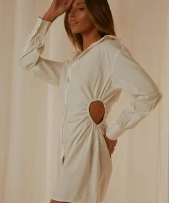Peppermayo Exclusive New & Most Loved Soho Shirt Dress - White 12 Peppermayo Exclusive New & Most Loved Soho Shirt Dress - White