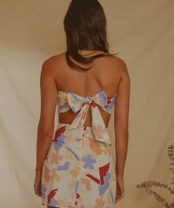 Peppermayo Exclusive New & Most Loved Sandy Days Crop Top - Abstract Resort 13 Peppermayo Exclusive New & Most Loved Sandy Days Crop Top - Abstract Resort