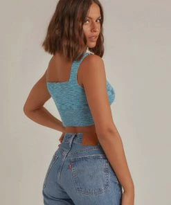 Peppermayo New & Most Loved On The Coast Knit Crop - Blue 11 Peppermayo New & Most Loved On The Coast Knit Crop - Blue