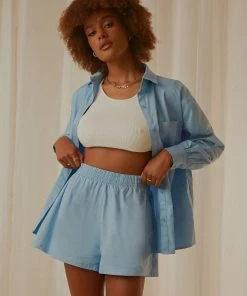 Peppermayo Exclusive New & Most Loved Roaming Short - Baby Blue