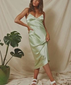 Peppermayo In My Element Midi Dress - Mint 4 Peppermayo In My Element Midi Dress - Mint
