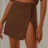Peppermayo Exclusive New & Most Loved New York City Skirt - Choc Brown 2 Peppermayo Exclusive New & Most Loved New York City Skirt - Choc Brown