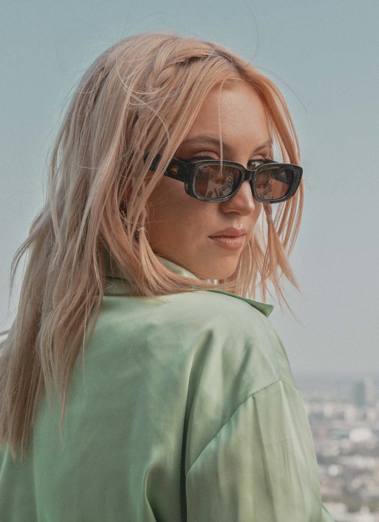 Riley Hubatka X Peppermayo Paradise Posse Sunglasses - Black New & Most Loved 3 Riley Hubatka X Peppermayo Paradise Posse Sunglasses - Black New & Most Loved