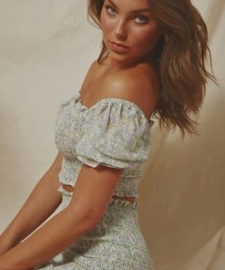 Peppermayo Open Road Crop - Green