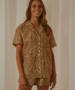 Charlie Holiday Indie Shirt - Zebra