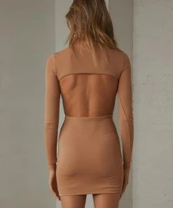 Peppermayo New & Most Loved Motive Mini Dress - Brown 9 Peppermayo New & Most Loved Motive Mini Dress - Brown