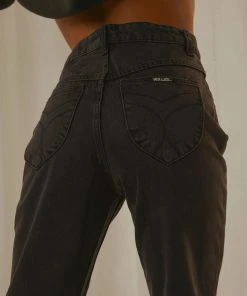 Rolla's Original Straight Jean - Stone Black New & Most Loved