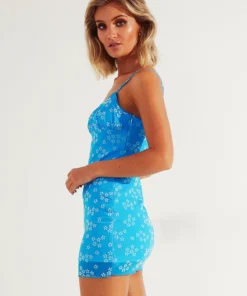 Peppermayo Exclusive In Bloom Dress - Blue Floral 10 Peppermayo Exclusive In Bloom Dress - Blue Floral