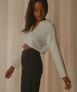 Peppermayo Carter Knit Top - Cream