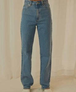 Abrand New & Most Loved A 94 High Straight Jean - Debbie